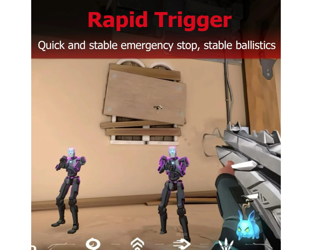 Клавиатура Madlions професионална геймърска механична клавиатура Professional Gaming Mechanical Keyboard MAD 68 HE RGB - 1K 5