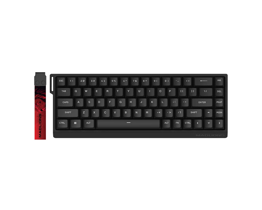 Клавиатура Madlions професионална геймърска механична клавиатура Professional Gaming Mechanical Keyboard MAD 68 HE RGB - 1K 8