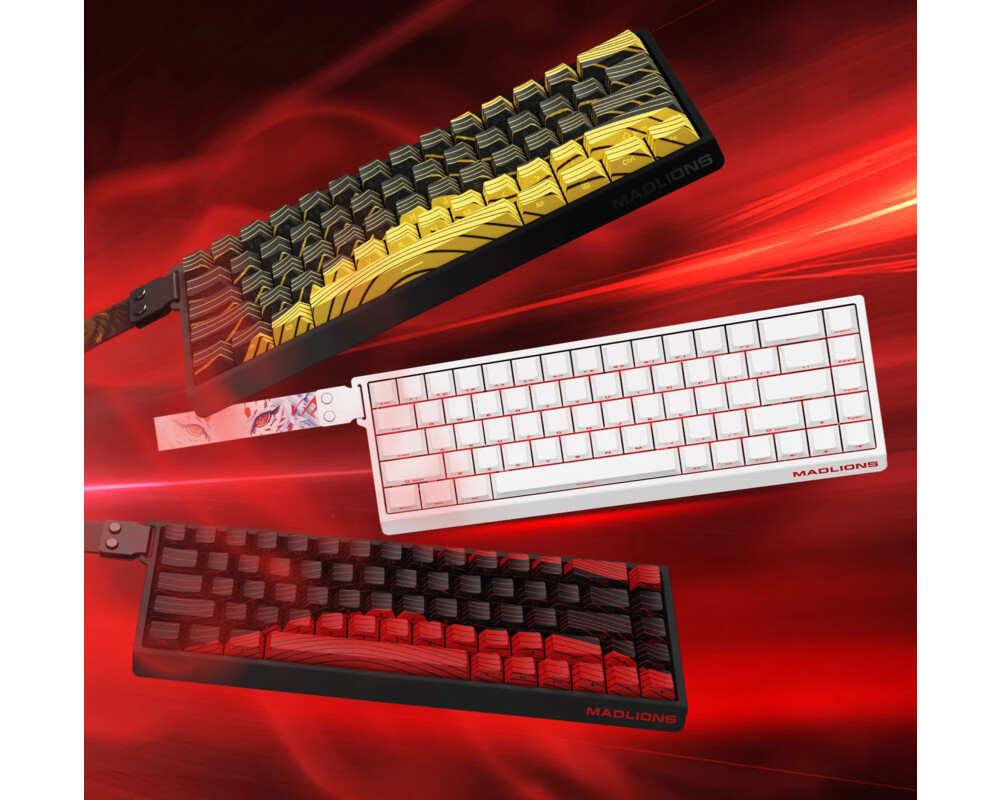 Клавиатура Madlions професионална геймърска механична клавиатура Professional Gaming Mechanical Keyboard MAD 68 HE RGB - 1K 19