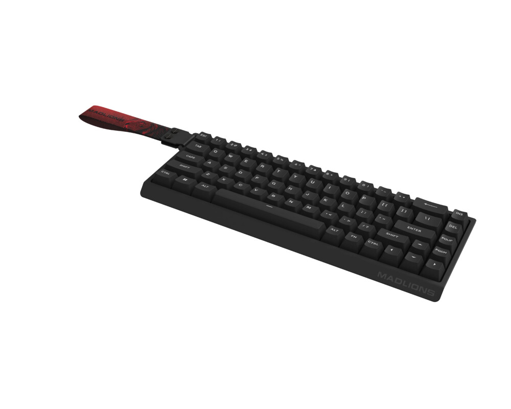 Клавиатура Madlions професионална геймърска механична клавиатура Professional Gaming Mechanical Keyboard MAD 68 HE RGB - 1K 12