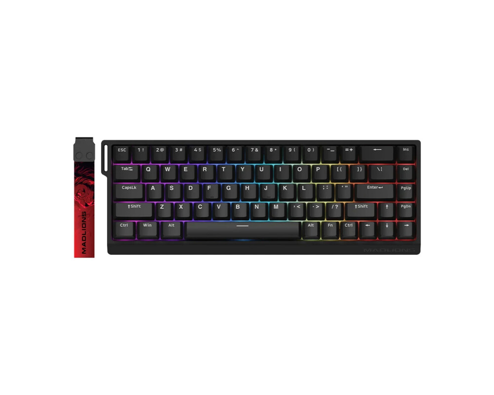 Клавиатура Madlions професионална геймърска механична клавиатура Professional Gaming Mechanical Keyboard MAD 68 HE RGB - 1K 7