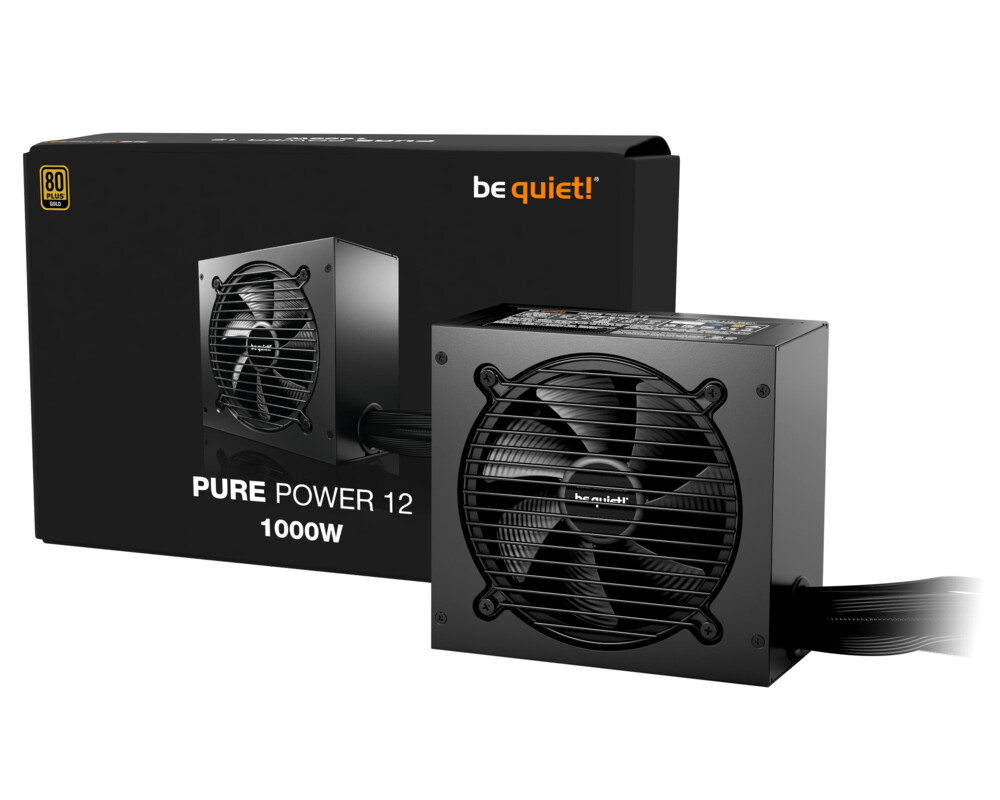 Захранване be quiet! ATX 3.1 - PURE POWER 12 1000W 3
