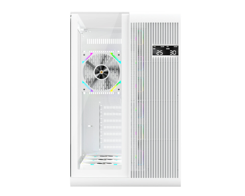 Кутия 1stPlayer ATX - RT7 White - LED display 3