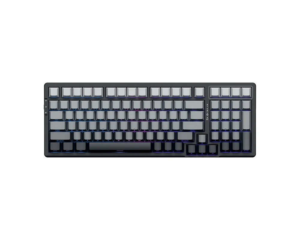 Клавиатура VGN безжична геймърска механична клавиатура Wireless Gaming Mechanical Keyboard - V98 PRO V2 Limited Black Glow - Kailh Arctic Switches