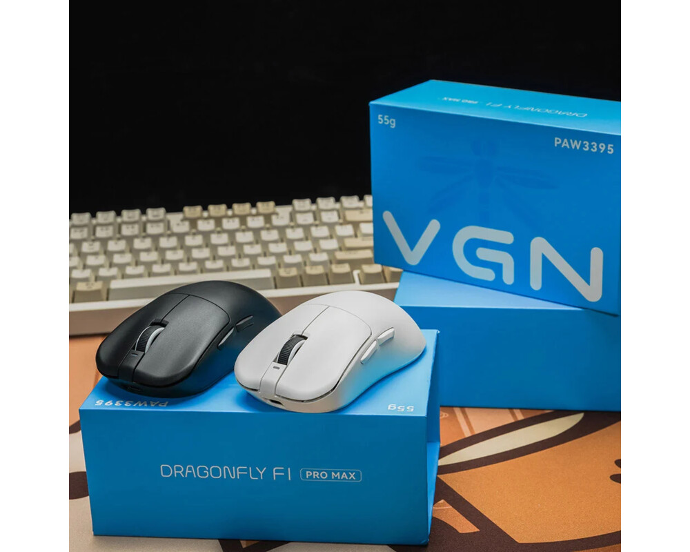Мишка VGN професионална Wireless Gaming Mouse F1 PRO MAX DRAGONFLY - 1K 7
