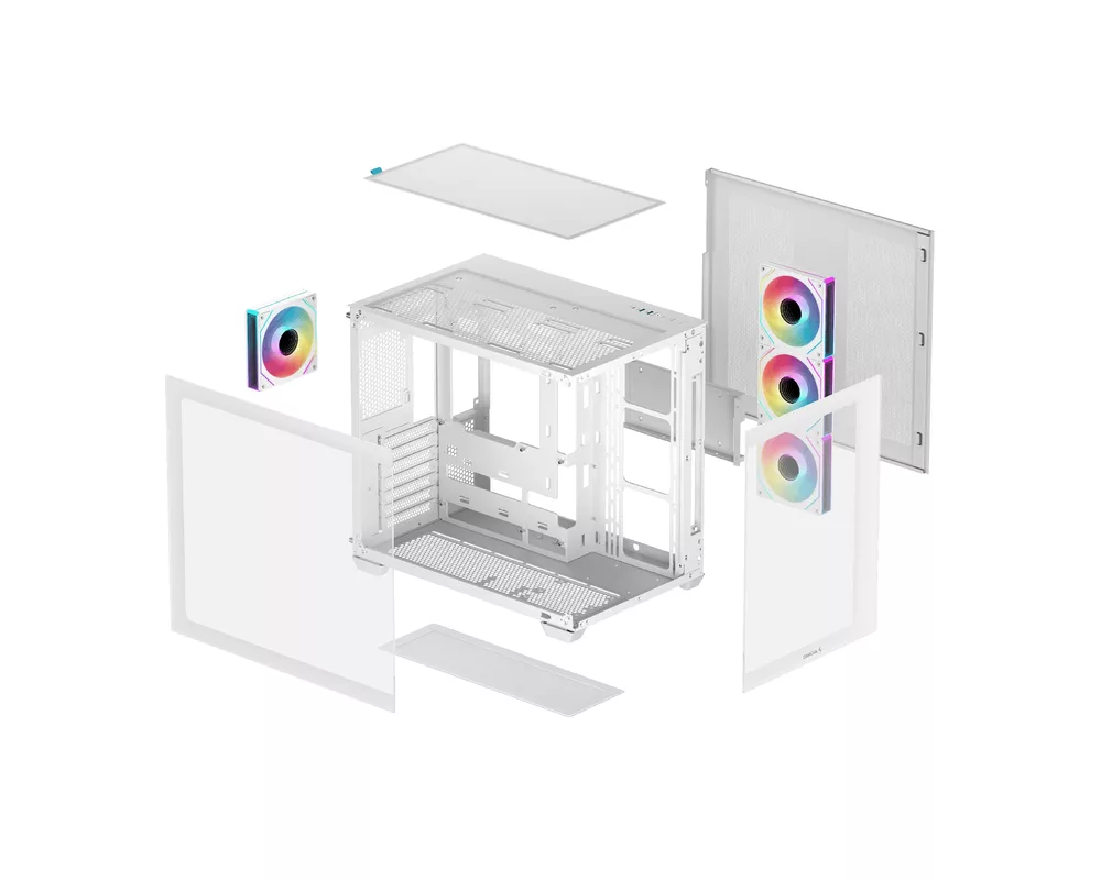 Кутия DeepCool CG530 4F WH 12