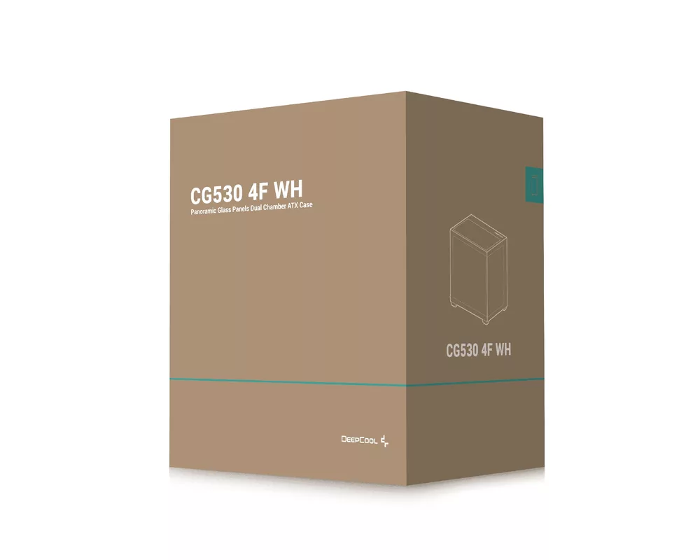 Кутия DeepCool CG530 4F WH 14