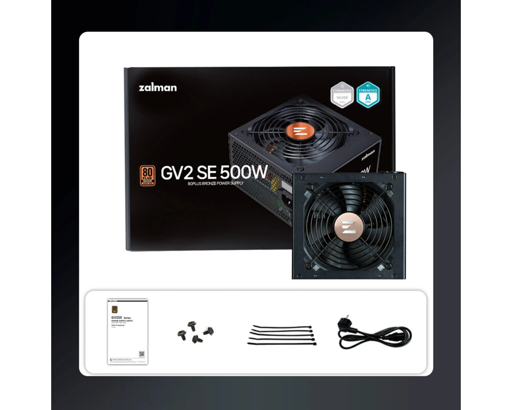 Захранване Zalman 500W Bronze - ZM500-GV2 SE 5