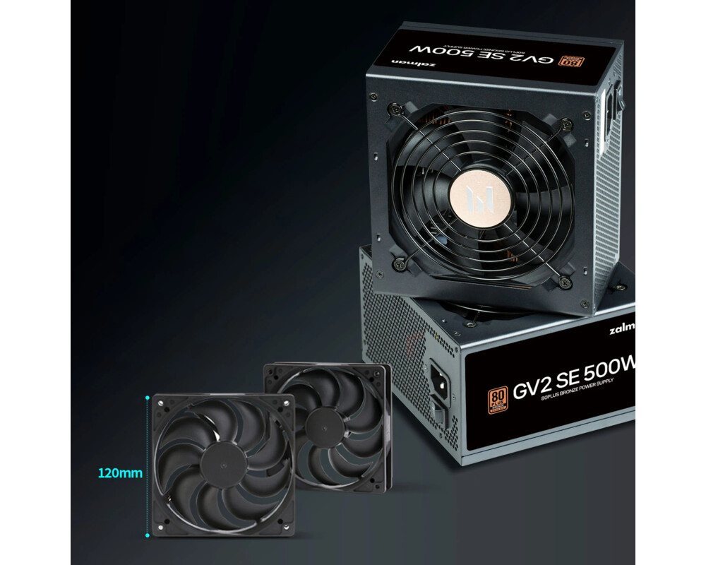 Захранване Zalman 500W Bronze - ZM500-GV2 SE 4