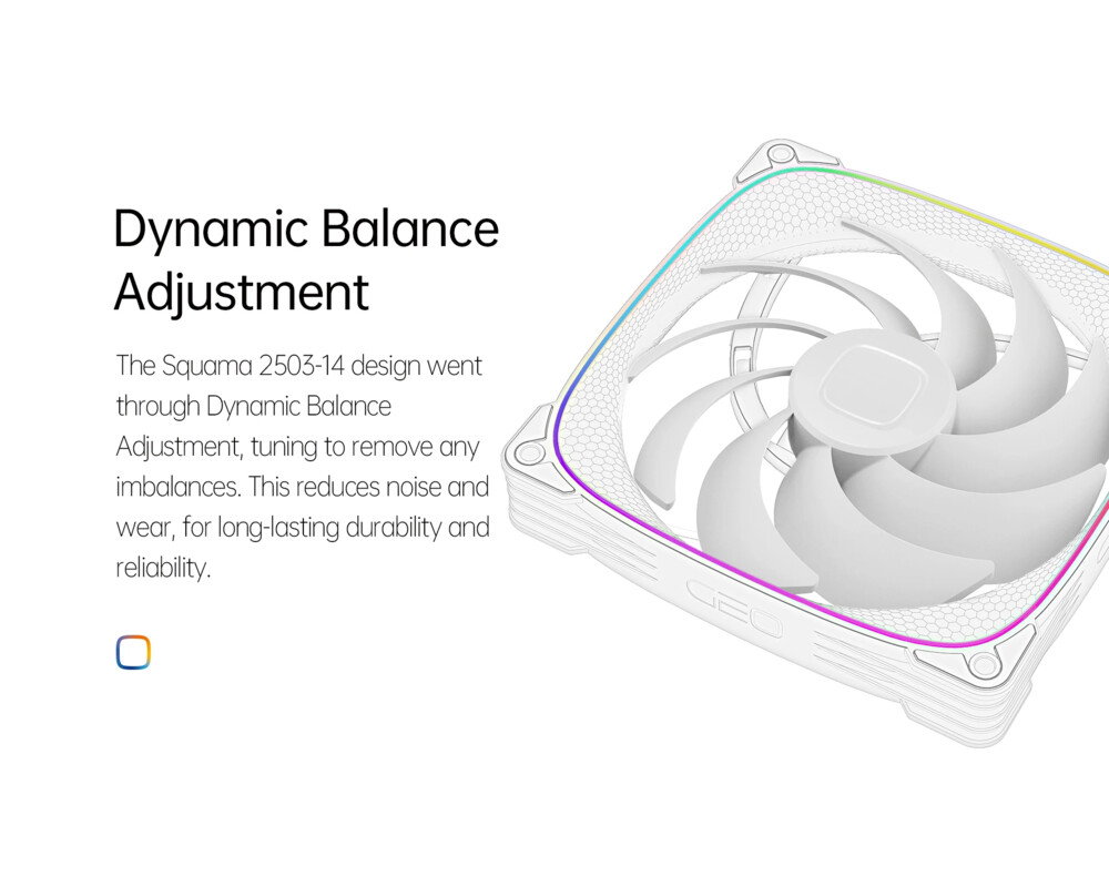Вентилатор Geometric Future Squama 2503W-14 8
