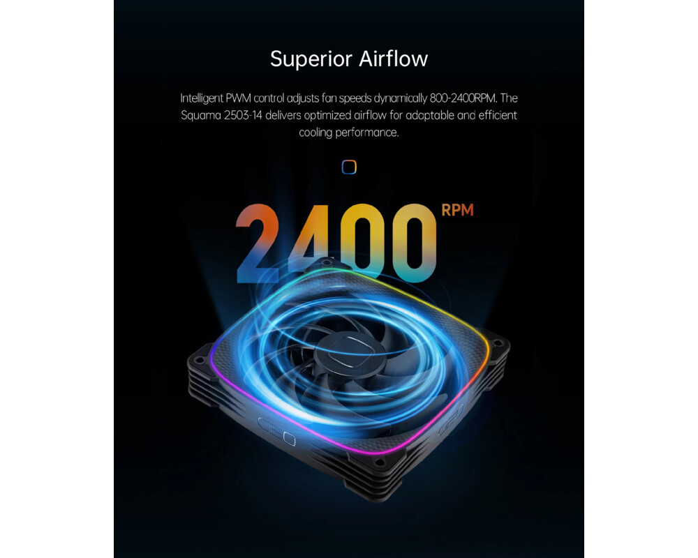 Вентилатор Geometric Future Squama 2503W-14 17