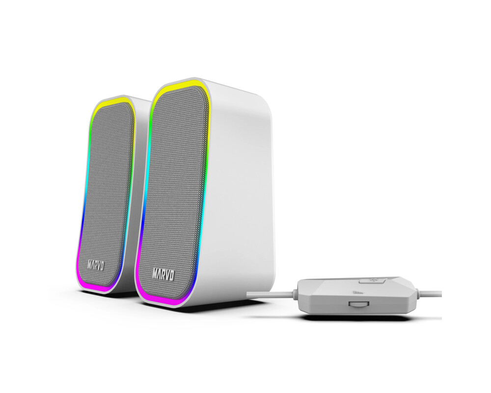 Тонколони Marvo Gaming Speakers 2.0 6W Havoc 20 Gr... 5