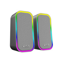  Marvo Gaming Speakers 2.0 6W Havoc 20 Gr... 806466 MARVO-SG-285-GY на топ цена - PIC.bg