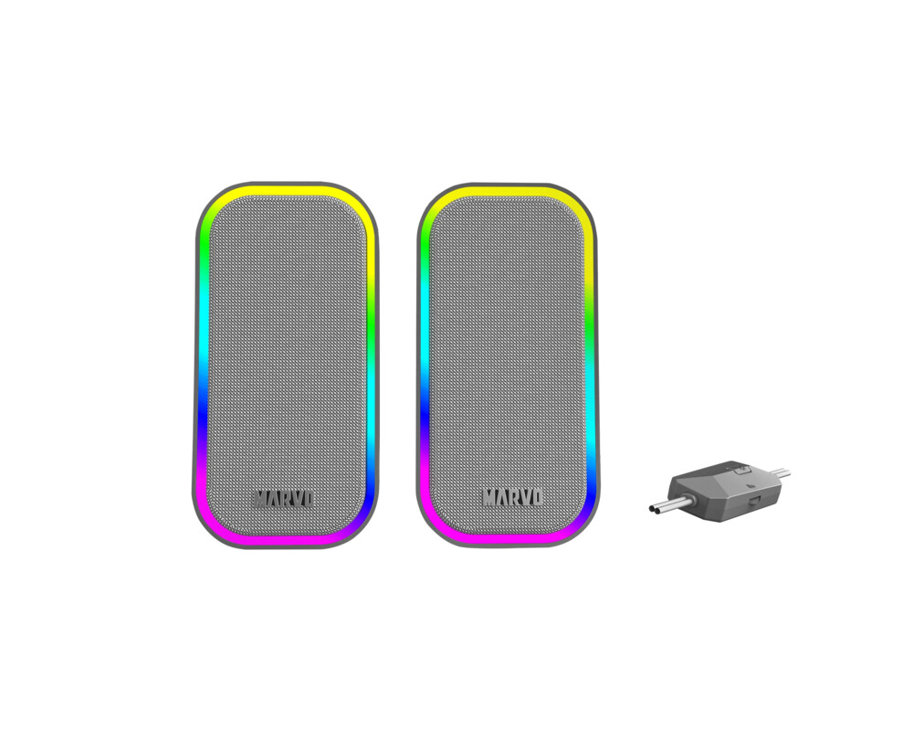 Тонколони Marvo Gaming Speakers 2.0 6W Havoc 20 Gr... 3