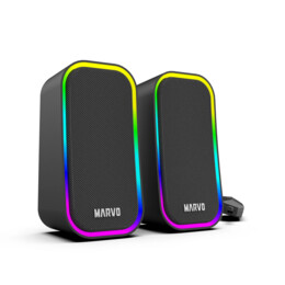  Marvo Gaming Speakers 2.0 6W Havoc 20 Bl... 806467 MARVO-SG-285-BK на топ цена - PIC.bg