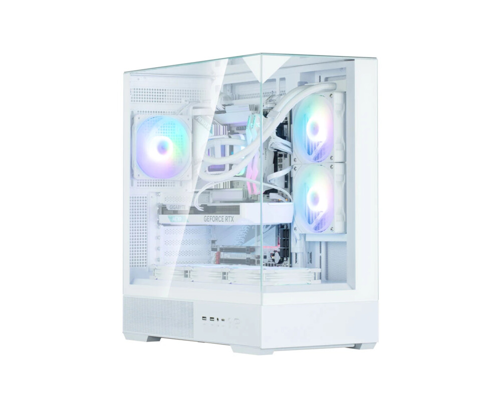 Кутия Zalman ATX - P40 Prism White 4