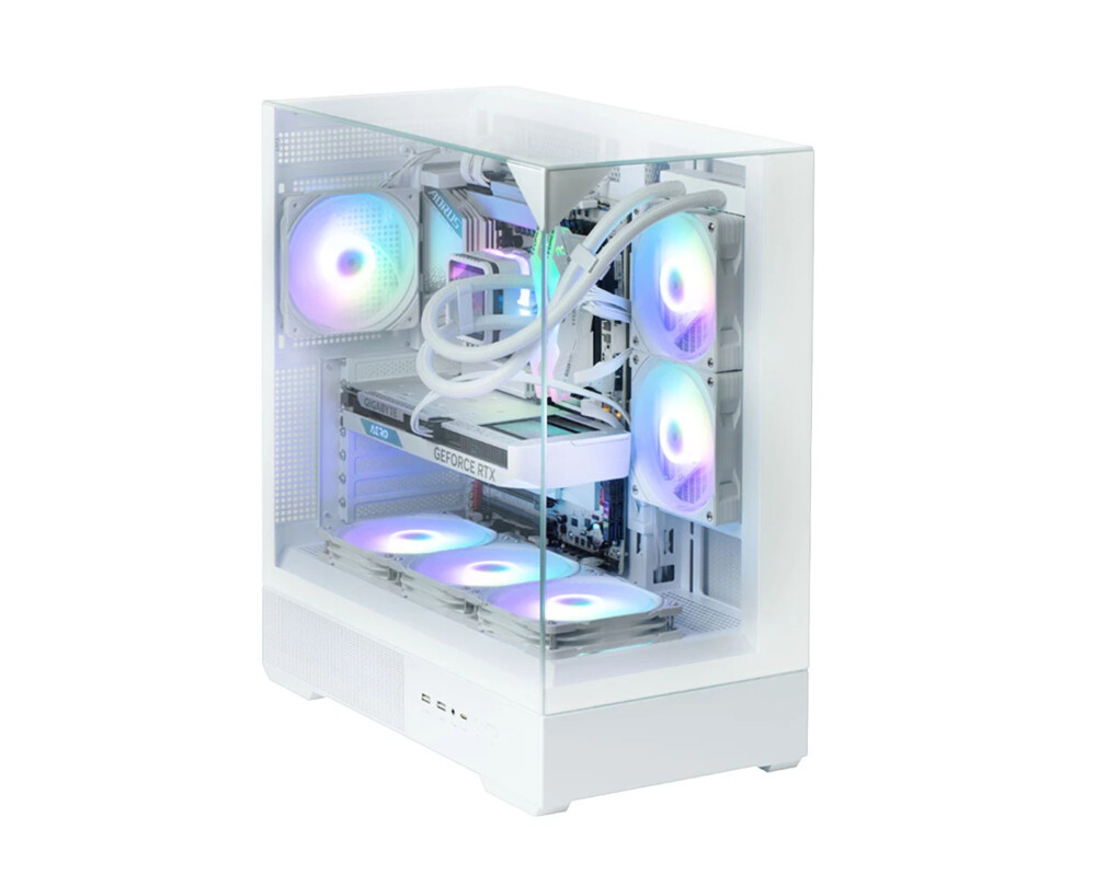 Кутия Zalman ATX - P40 Prism White 5