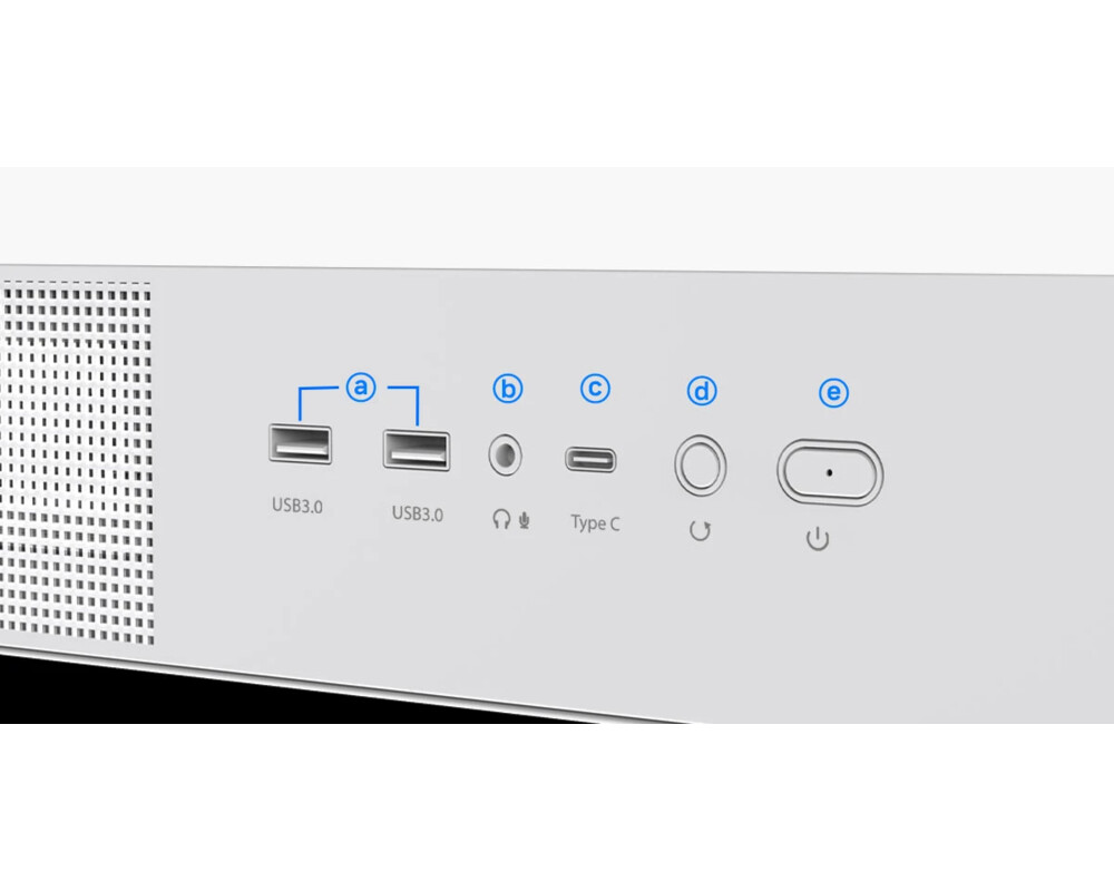 Кутия Zalman ATX - P40 Prism White 15