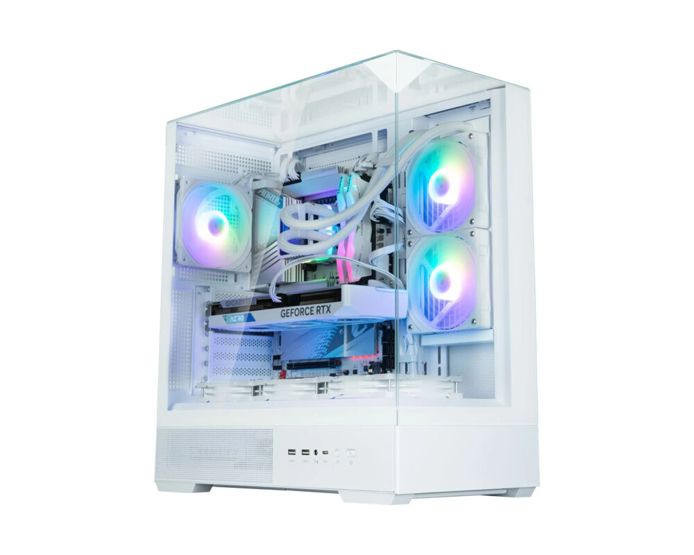 Кутия Zalman ATX - P40 Prism White 3