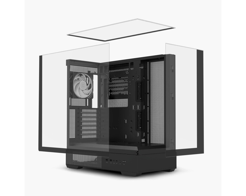Кутия Zalman ATX - P40 Prism Black 12