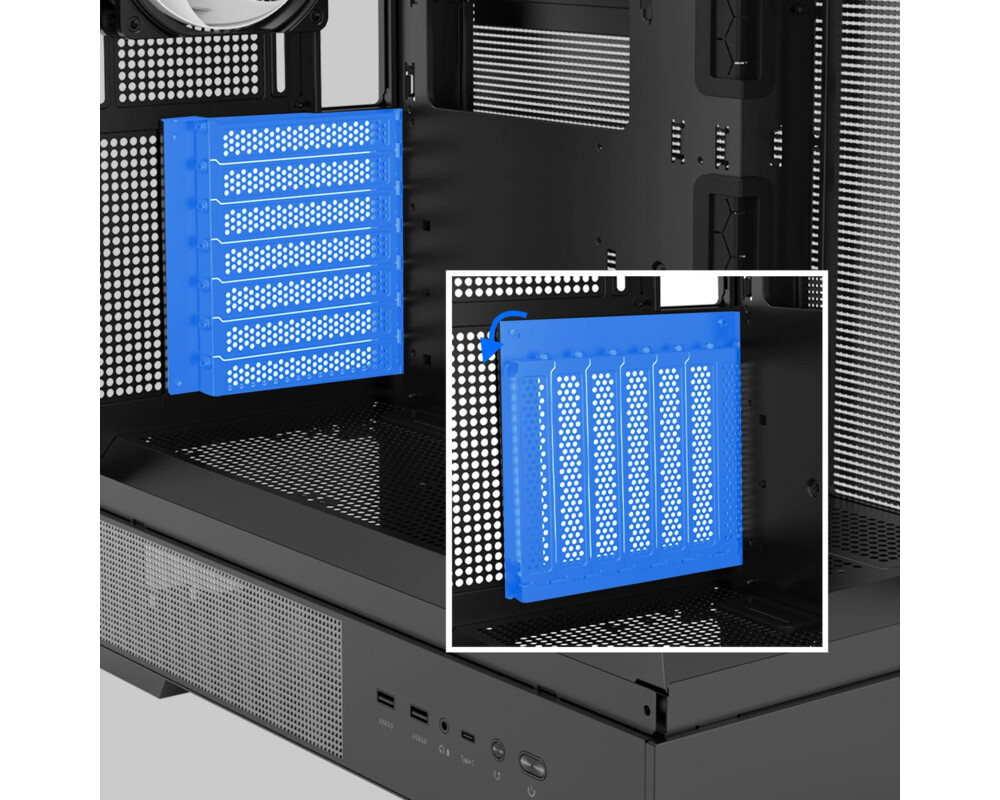 Кутия Zalman ATX - P40 Prism Black 36