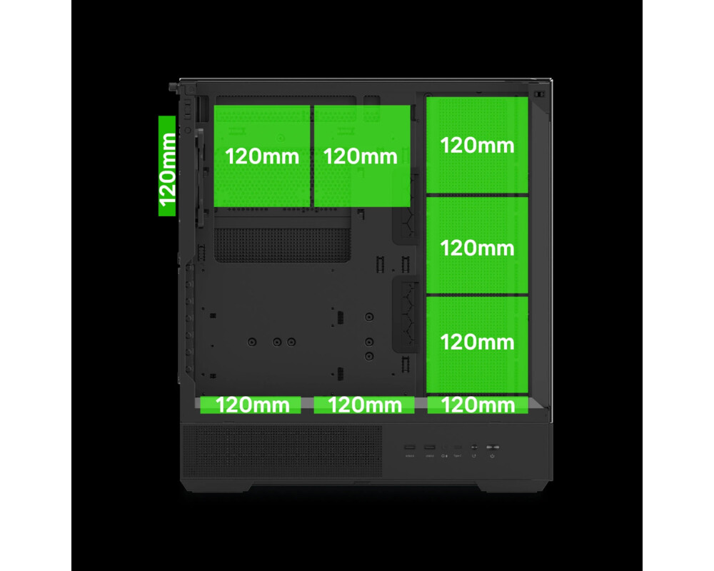 Кутия Zalman ATX - P40 Prism Black 28