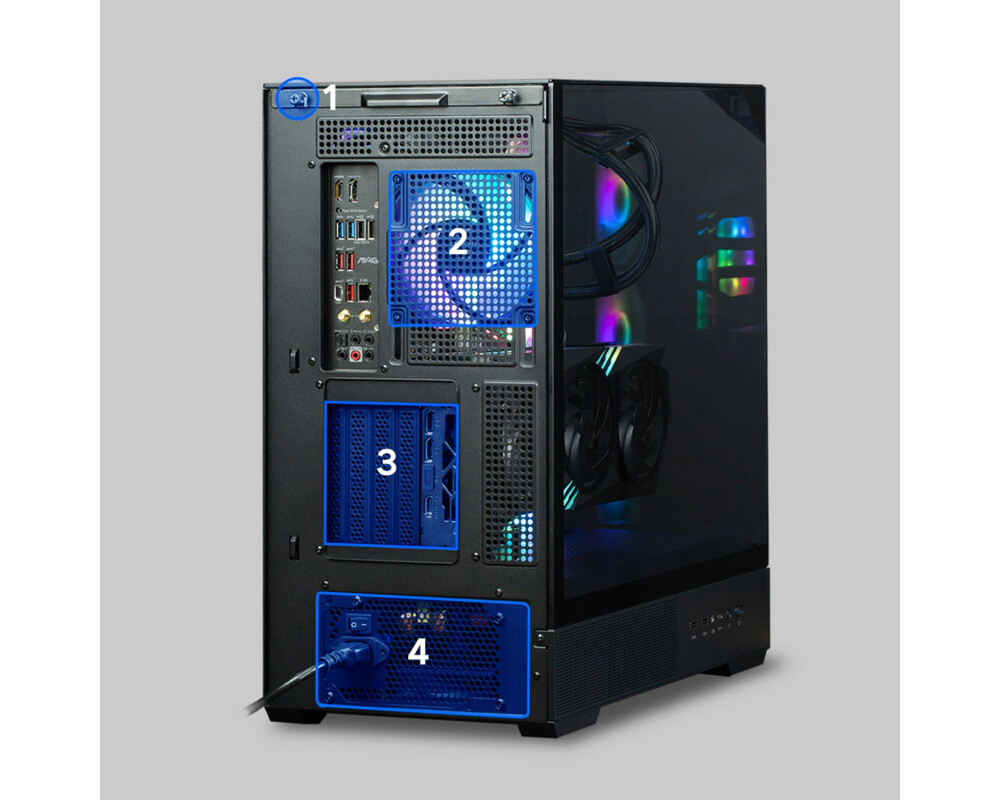 Кутия Zalman ATX - P40 Prism Black 35