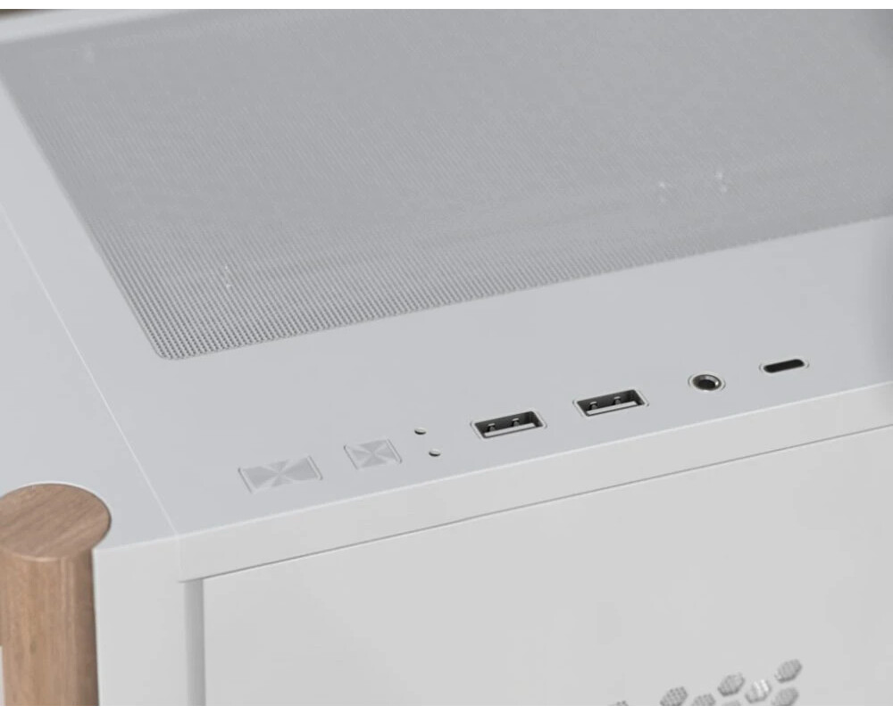Кутия AeroCool ATX - D501A White 14