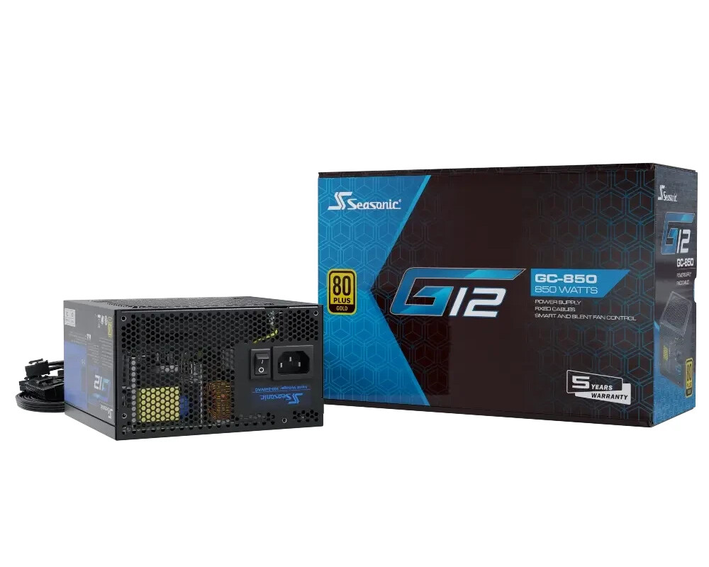 Захранване Seasonic 850W Gold - G12 GC-850 V2 - SSP... 12