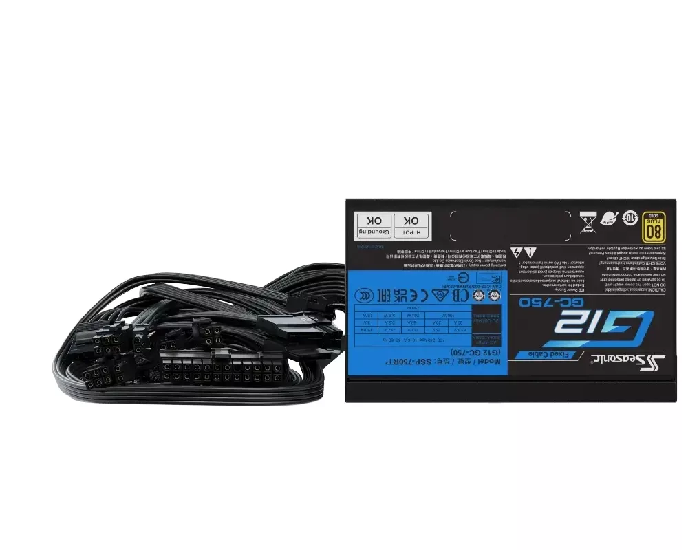 Захранване Seasonic 750W Gold - G12 GC-750 V2 - SSP... 3