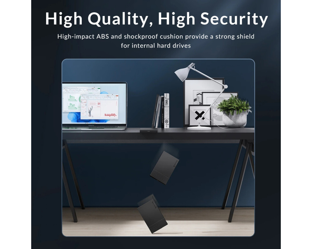 Аксесоар за съхранение Orico външна кутия за диск Storage - Cas... 7