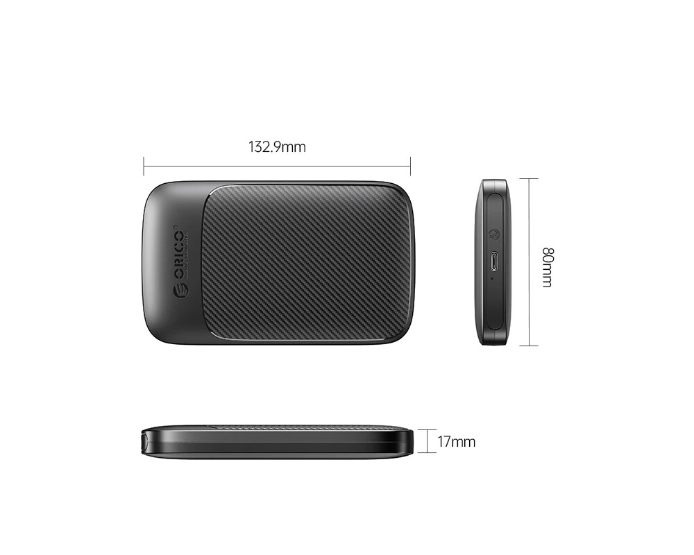 Аксесоар за съхранение Orico кутия за диск Storage - Case - 2.5... 3