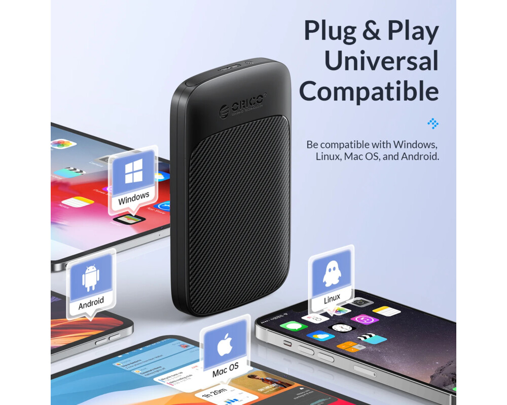 Аксесоар за съхранение Orico кутия за диск Storage - Case - 2.5... 11