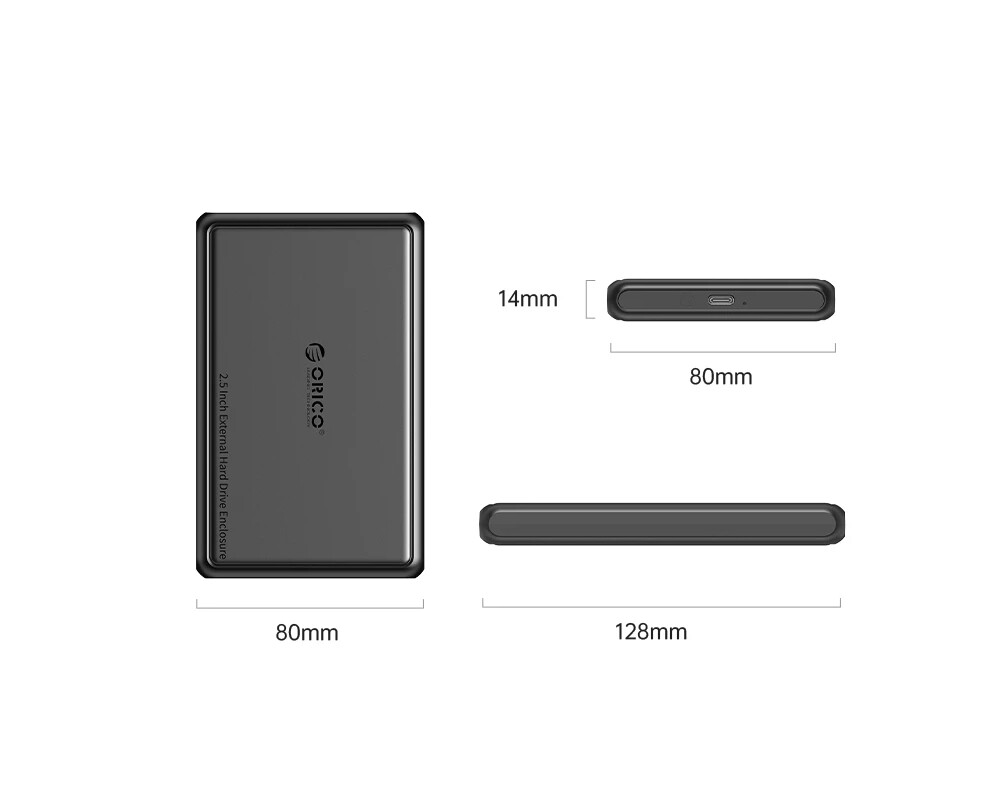 Аксесоар за съхранение Orico външна кутия за диск Storage - Cas... 2