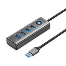  Orico HUB USB3.0 4 port 809323 PDD4U-U3-015-GY-EP на топ цена - PIC.bg