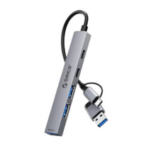  Orico HUB USB-C 5 port - USB3.0 x 1 809398 YSA4-U2-GY-BP на топ цена - PIC.bg