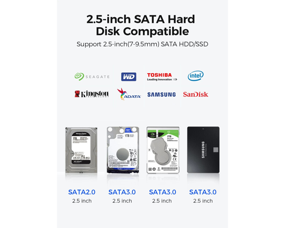Аксесоар за съхранение Orico външна кутия за диск Storage - Cas... 6