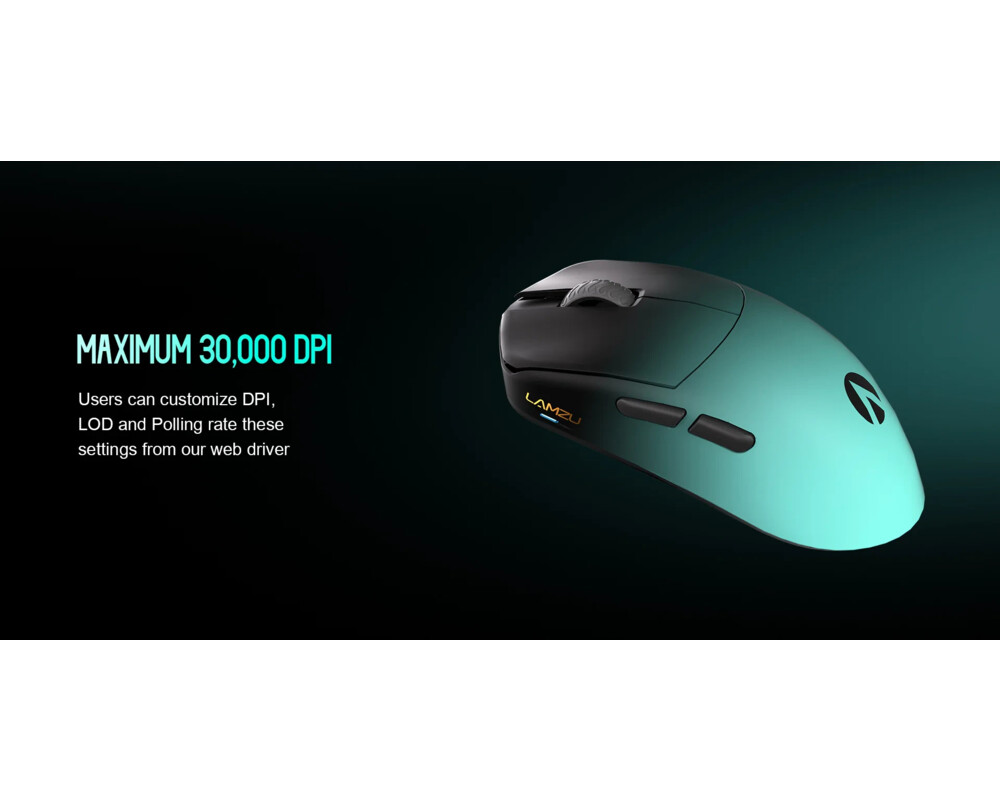 Мишка Lamzu професионална MAYA X 8K - Wireless... 14