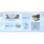 Клавиатура Lamzu професионална геймърска механична клавиатура Professional Gaming Mechanical Keyboard JET 75 - 8K 6