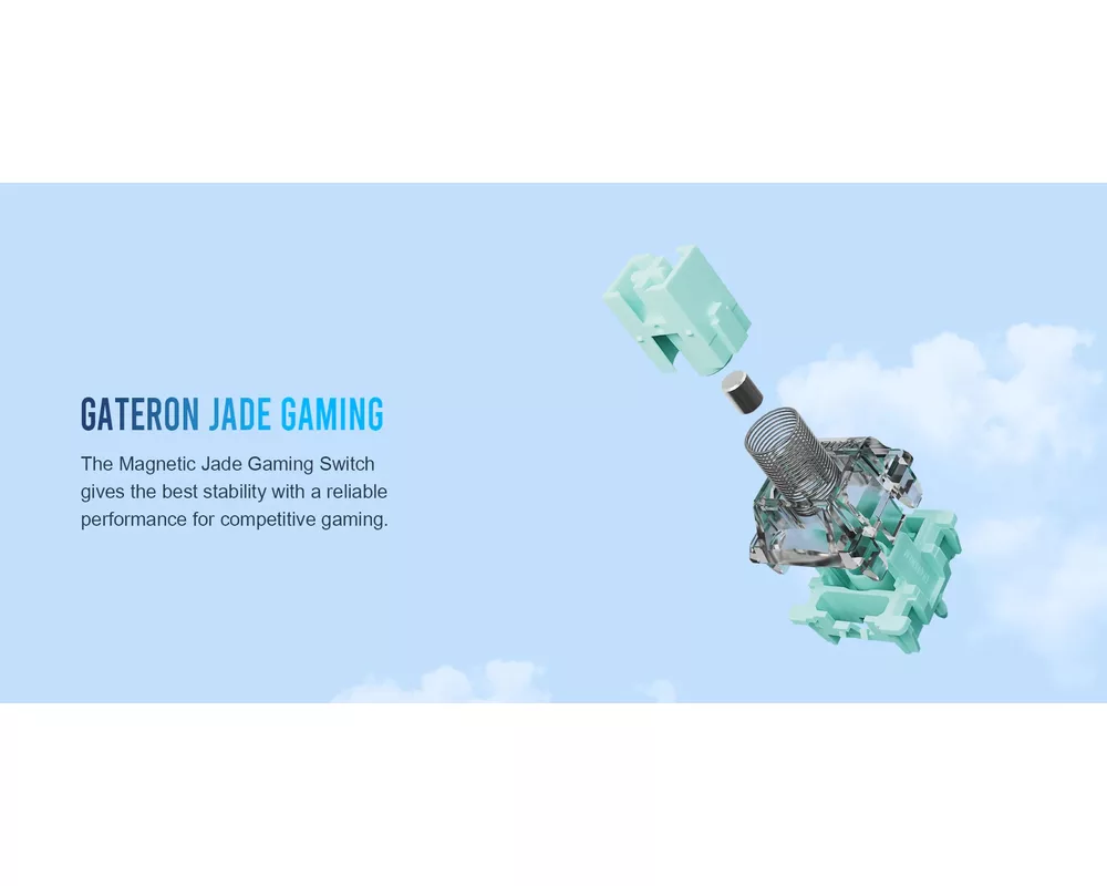 Клавиатура Lamzu професионална геймърска механична клавиатура Professional Gaming Mechanical Keyboard JET 75 - 8K 7