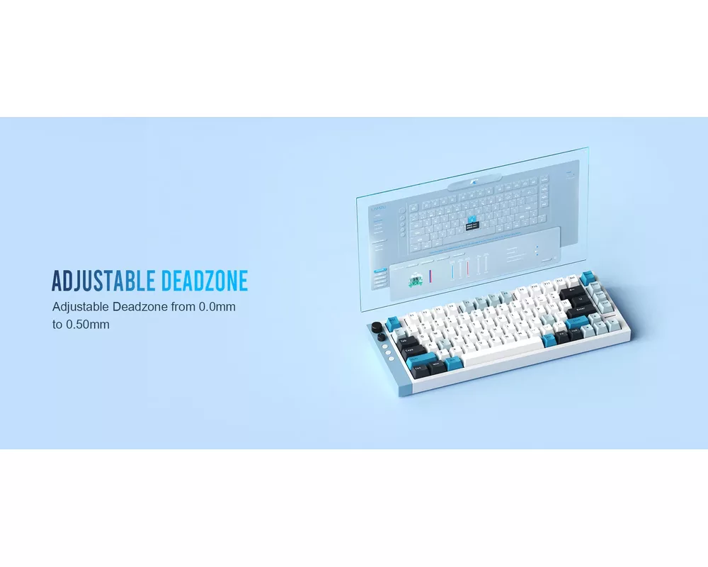 Клавиатура Lamzu професионална геймърска механична клавиатура Professional Gaming Mechanical Keyboard JET 75 - 8K 13