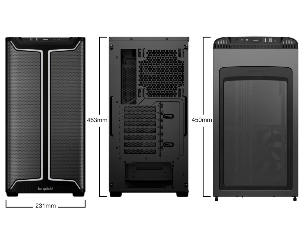 Кутия be quiet! ATX - Pure Base 501 DX Black 2
