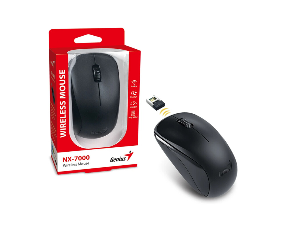 Мишка Genius безжична мишка Wireless Mouse - N... 4