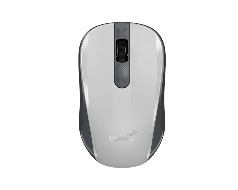 Мишка Genius безжина безшумна мишка Wireless Silent Mouse - NX-8008S White+Gray - Silent 2