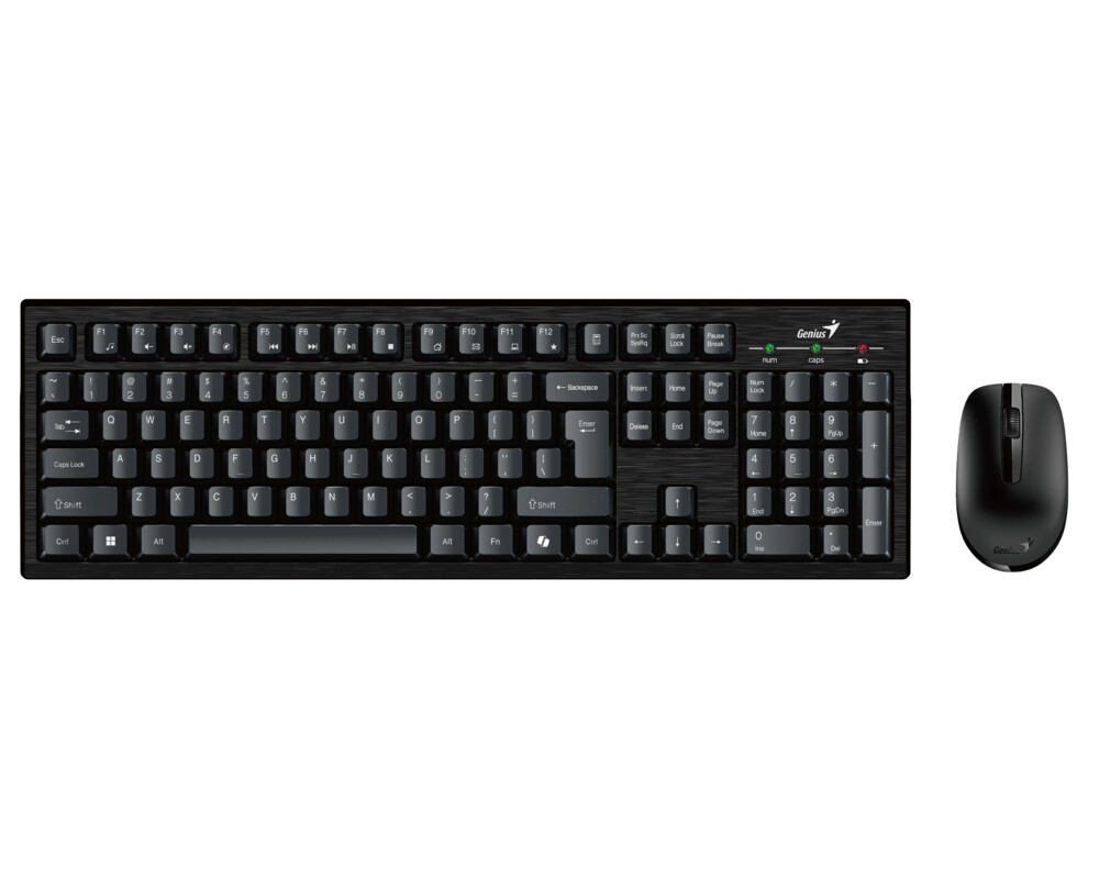 Клавиатура Genius клавиатура и мишка Wireless Keyboard and Mouse - KM-8101 Black - AI 2