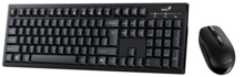  Genius клавиатура и мишка Wireless Keyboard and Mouse - KM-8101 Black - AI 812555 GENIUS-KM-8101-BLK на топ цена - PIC.bg