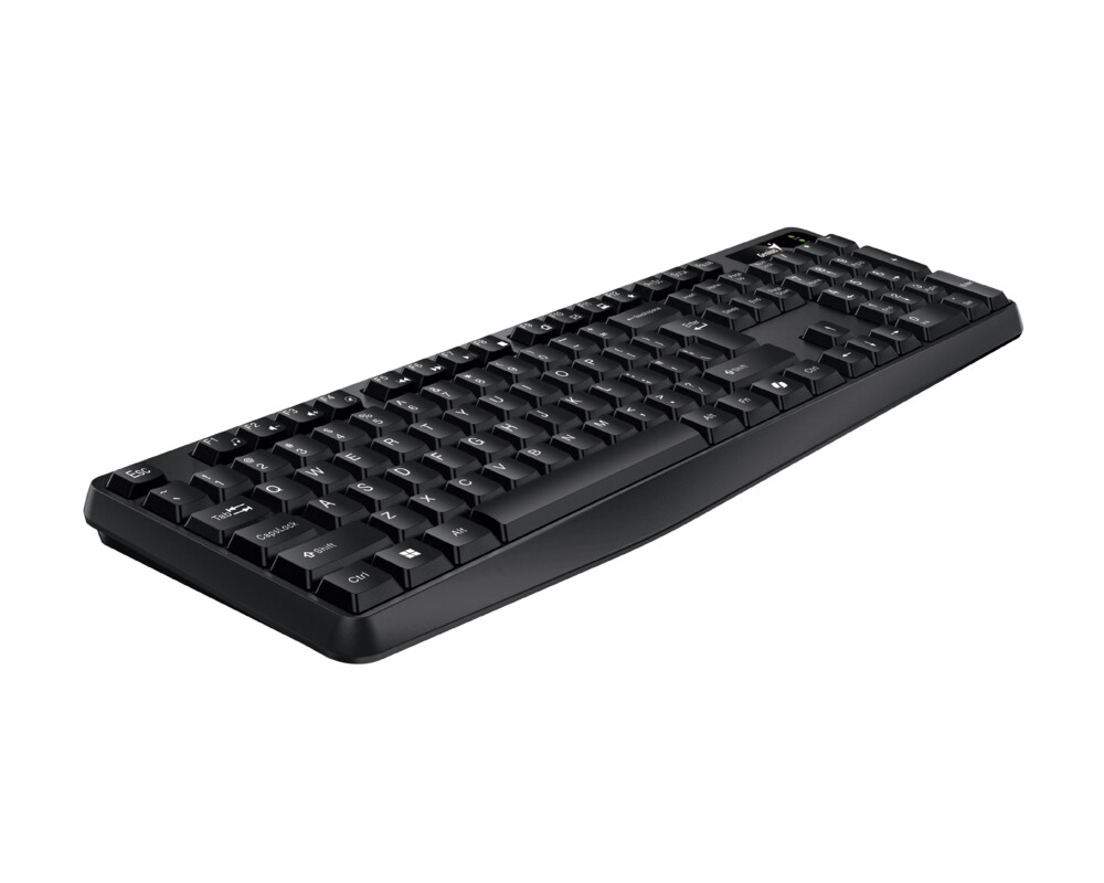 Клавиатура Genius клавиатура кирилизирана Smart Keyboard KB-117 Black - AI 5