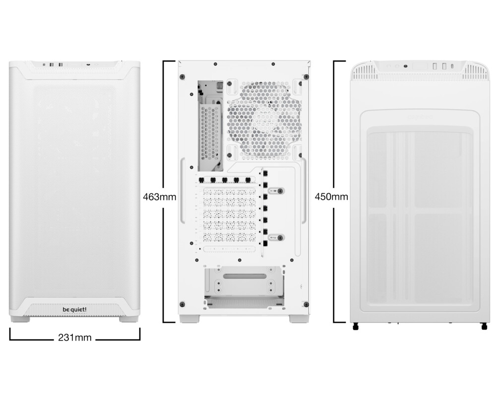 Кутия be quiet! ATX - Pure Base 501 LX White 2