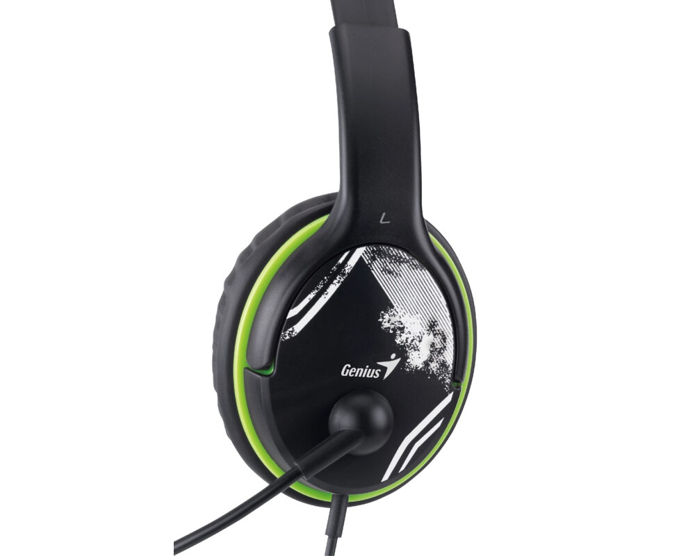 Слушалки Genius с микрофон Headset HS-400A - 3.5 mm 7