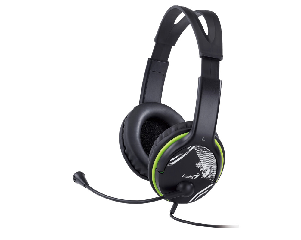 Слушалки Genius с микрофон Headset HS-400A - 3.5 mm 3